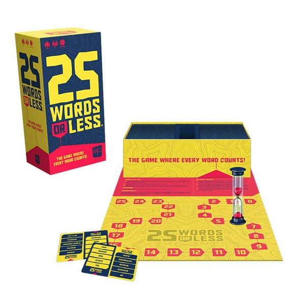 25 Words or Less Board Game by USA Opoly for Family Fun