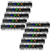 25 X One Step Temperature Strips for Urine Drug Testing - Cheat/Adulteration Check