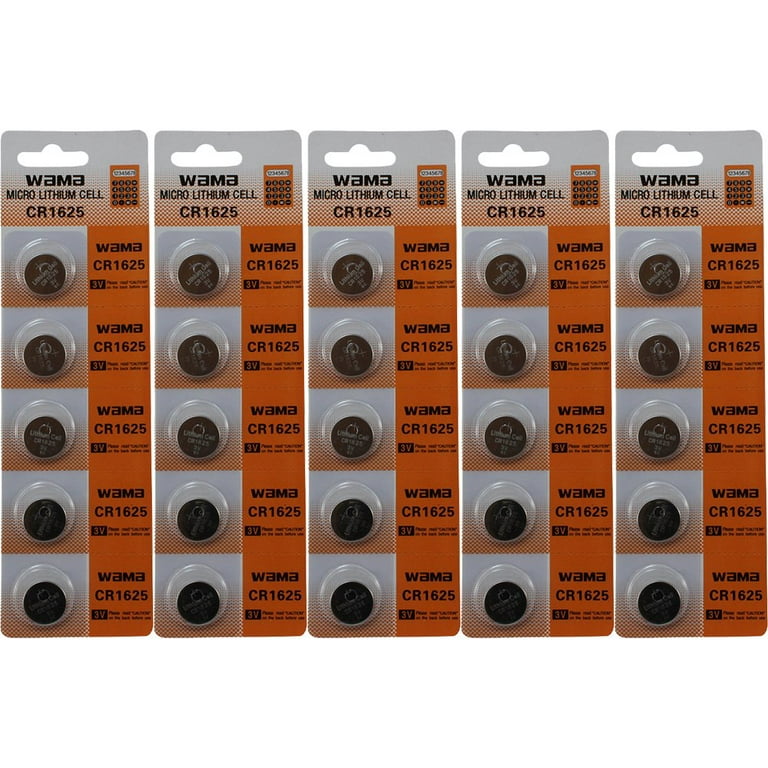 Powertron CR2016 Lithium Button Cell 3V Battery 5-Pack - Powertron