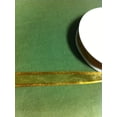 thumbnail image 1 of 25 YARDS OF 5/8" ORGANZA RIBBON WITH SATIN EDGE GOLD, 1 of 2