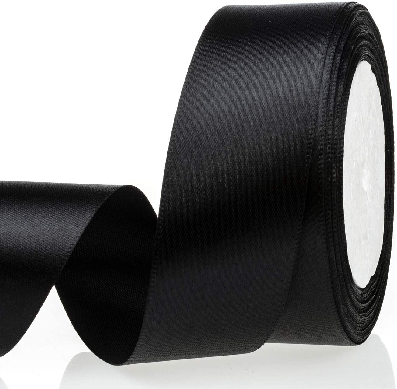 25 Yards 1-1/2 inch Wide Satin Ribbon Perfect for Wedding,Handmade Bows ...