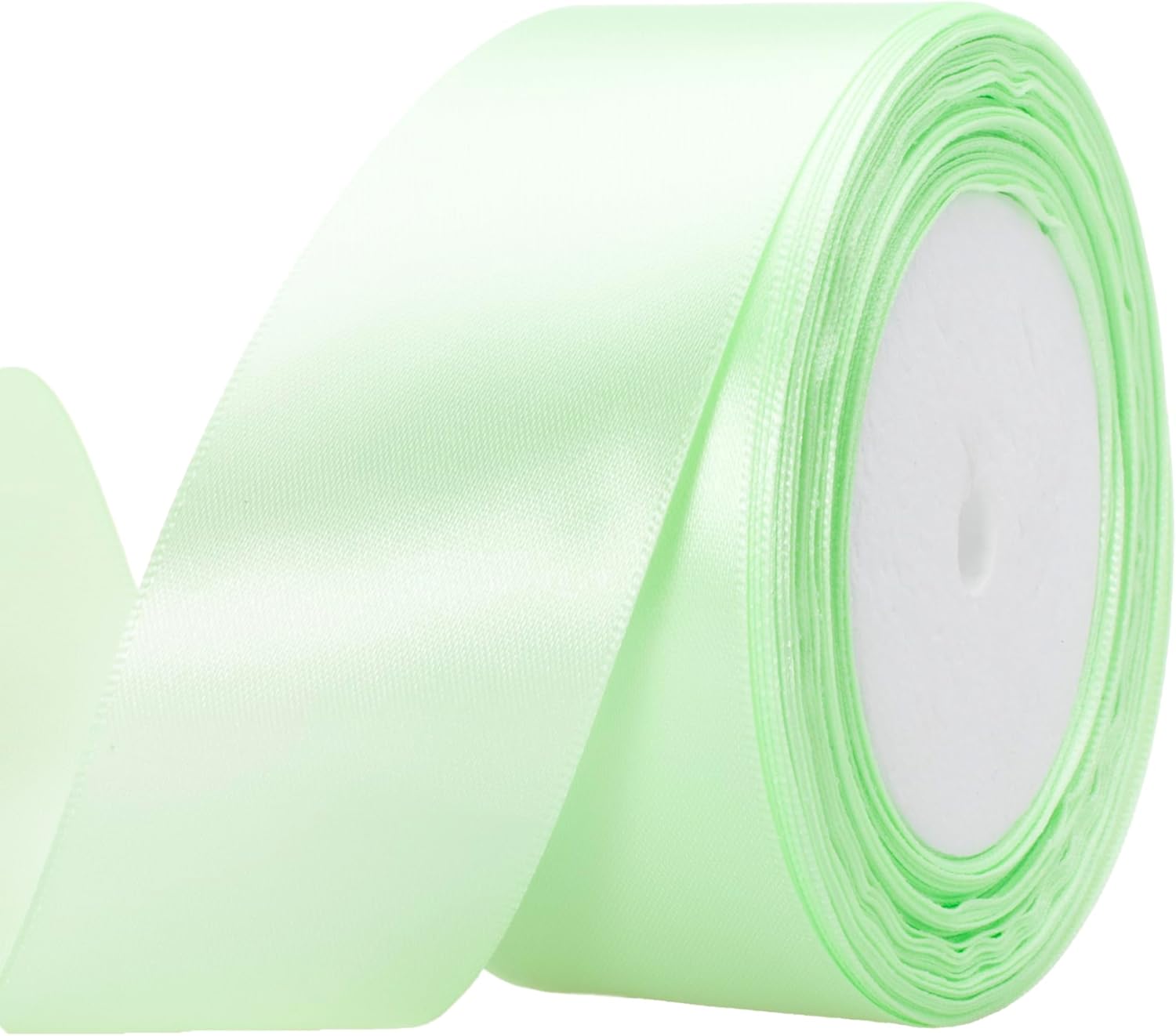 25 Yards 1-1/2 inch Wide Satin Ribbon Perfect for Wedding,Handmade Bows ...