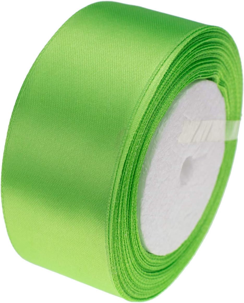 25 Yards 1-1/2 inch Wide Satin Ribbon Perfect for Wedding,Handmade Bows ...