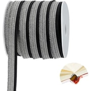 25 Yards Book Binding Headbands Bookbinding Endbands Bookbinding Tape Cloth Black Book Headband Book Repair Tape