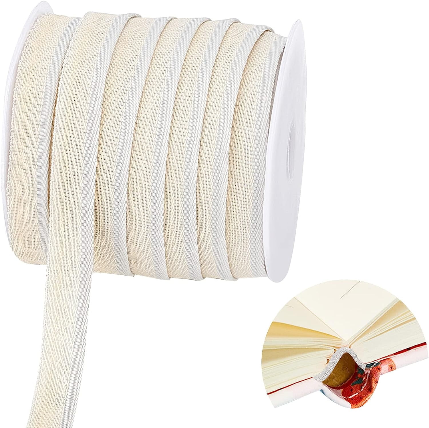 25 Yards Book Binding Headbands Endbands 1 2 Inch 14mm Flat Book