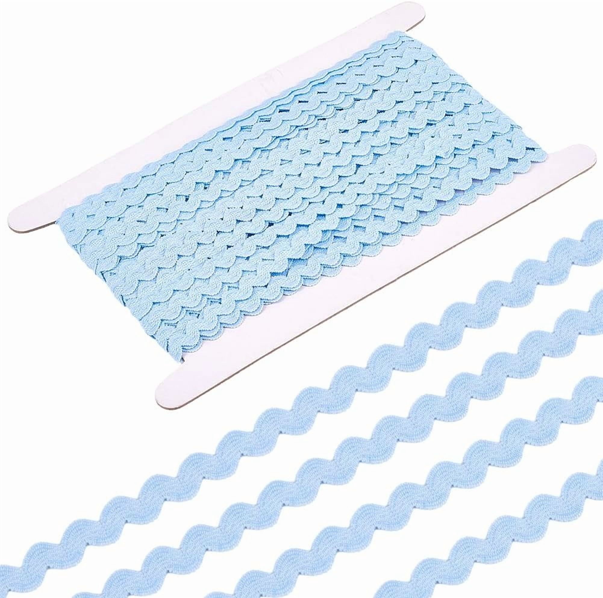 25 Yards Elastic Rick Rack Trim for Sewing 3/8 Inch RIC Rac Zig Zag ...