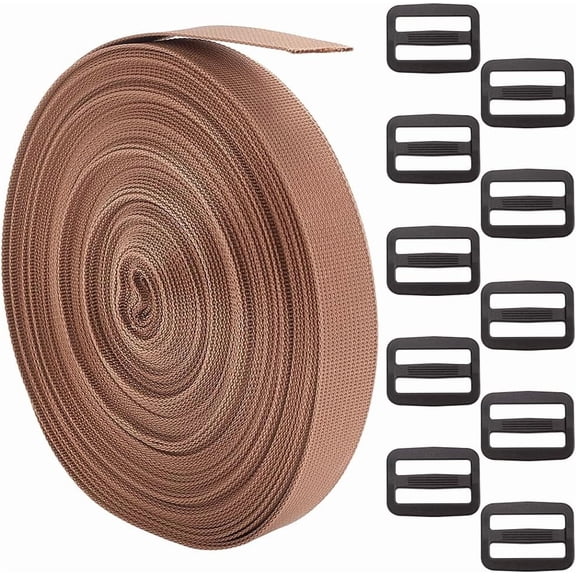 25 Yards Flat Nylon Ribbons Nylon Webbing DIY