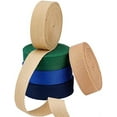 thumbnail image 1 of 25 Yards Heavy Cotton Webbing 1" Herringbone Webbing Tape Roll 5 Colors Natural Cotton Twill Tape Sewing Twill Ribbon, 1 of 9