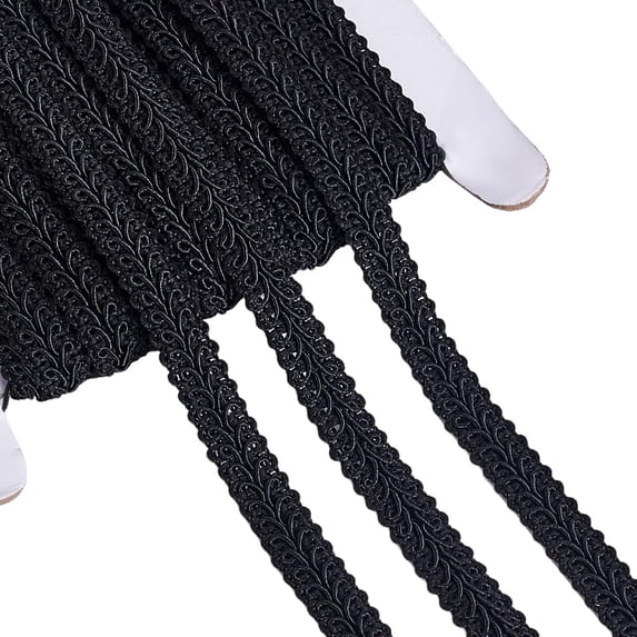 25 Yards Polyester Flat Ribbon for Garment Accessories Gift Decoration ...