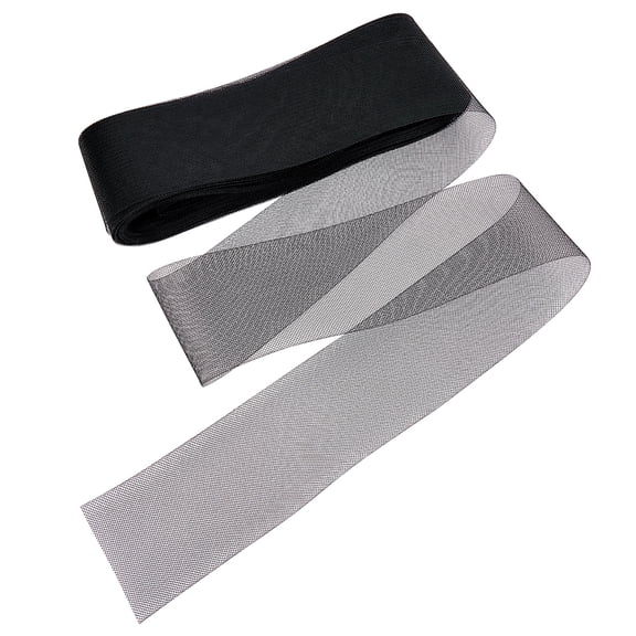 25 Yards Stiff Horsehair Braid Horsehair Mesh Braid Trim About 3" Wide Polyester Stiff Ribbons DIY