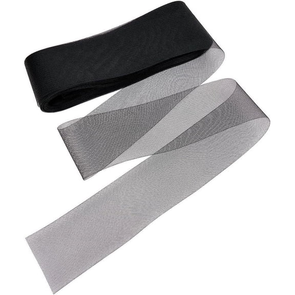 25 Yards Stiff Horsehair Braid Horsehair Mesh Braid Trim About 3" Wide Polyester Stiff Ribbons