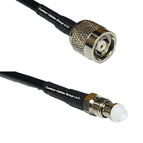 25 feet RG58 RP-TNC Male to FME Female RF Pigtail Coaxial Cable