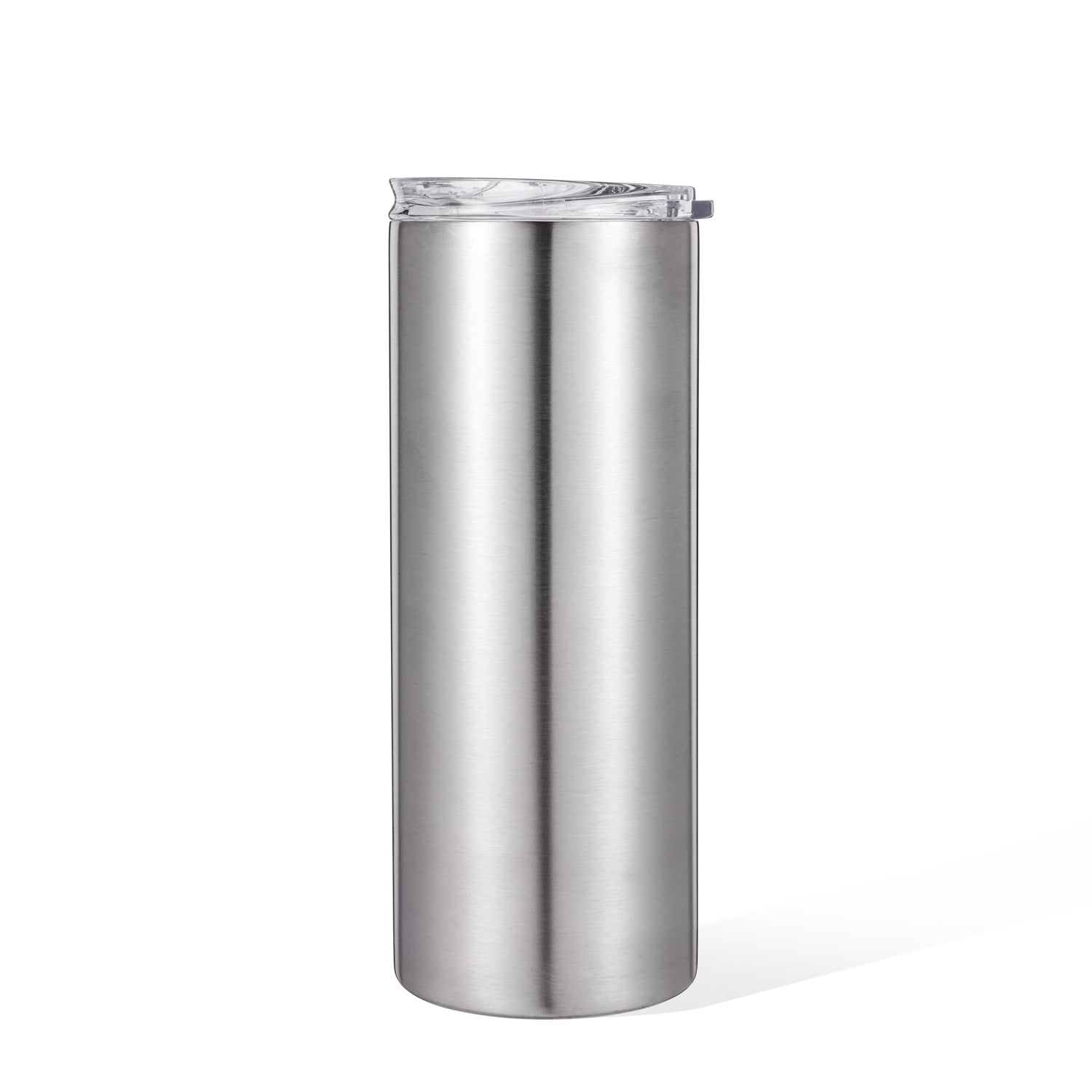 25 fl oz Double Wall Stainless Steel Slim Tumbler, Slider lid