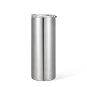 25 fl oz Double Wall Stainless Steel Slim Tumbler, Slider lid