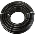 25 foot x 1" Dia. Black ible PVC Pipe for Koi Ponds, Irrigation and
