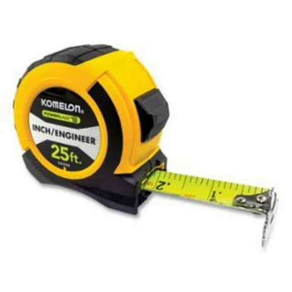 25 ft. x 1.06 in. Powerblade II Engineer Tape - Yellow