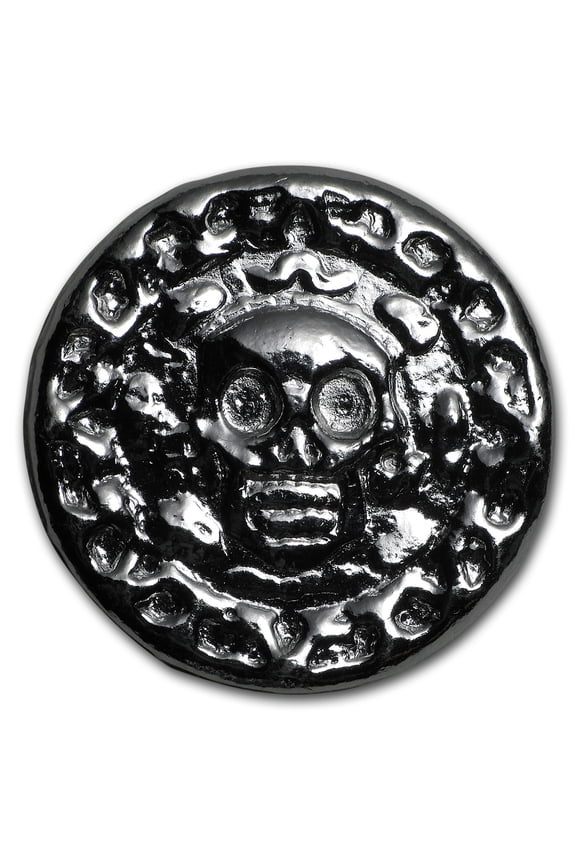 25 gram Hand Poured Silver Round - Plata Muerta