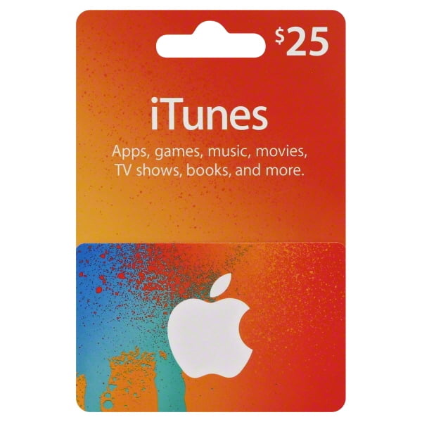 $25 iTunes Gift Card