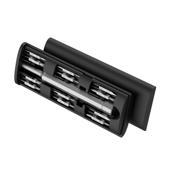 25 in 1 Multipurpose Magnetic Screwdriver Tool Kit for Delicate Electronic Repairs Includes Antislip Aluminum Handle