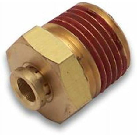 25 in. Push to .38 in. NPT Male Air Fitting