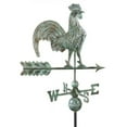 thumbnail image 1 of 25 in. Rooster Weathervane - Blue Verde, 1 of 1