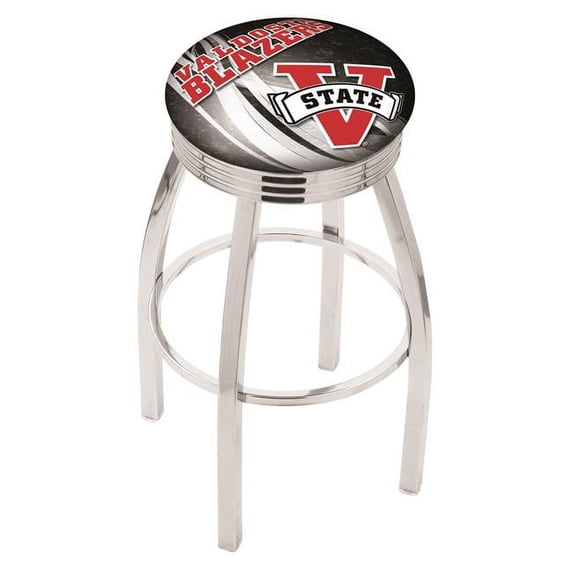 25 in. Valdosta State Bar Stool with Blazers Logo Swivel Seat