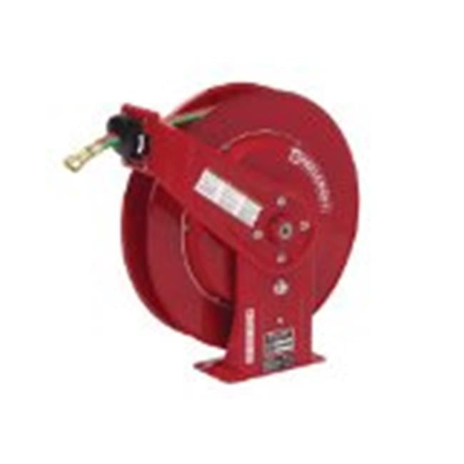 25 in. X 50Ft- 200 Psi- Gas Welding T-Grade Hose Reel With Hose