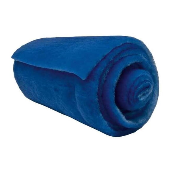 25 in x 85 ft x 2 in Fiberglass Air Filter Roll, MERV 1, Blue/White