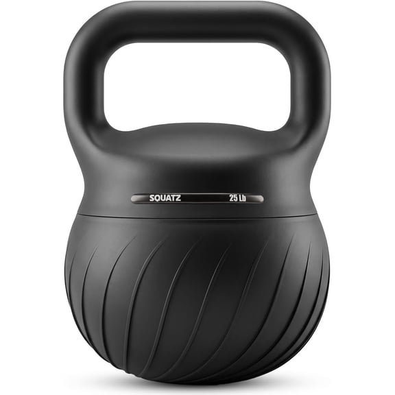 25 lb Soft Training Kettlebells for Home Gym, Shock-Absorbing Base, Kettlebell with Extra-Wide Non-Slip Handle, Floor-Safe Design for Strength Workouts and Full Body Conditioning Sessions