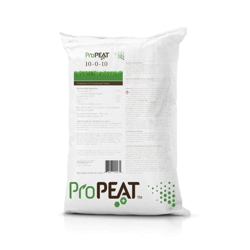 PROPEAT 25 lbs. 5,445 sq. ft. Lawn Fertilizer (10-0-10) PROPEAT 25 lbs. 5,445 sq. ft. Lawn Fertilizer (10-0-10)