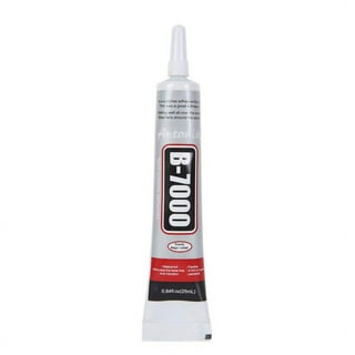 B 7000 Fabric Glue with Precision Tips, Upgrade Industrial Strength  Adhesive B-7000 Glue Clear for Jewelry Crafts DIY, Metal, Stone, Rhinestone  Gems Gel, Glass, Fabric, Cell Phone Repair 