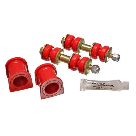 25 mm Hyper-Flex Front Polyurethane Sway Bar Bushing for 2005-2006 Scion xB - Red & Cadmium
