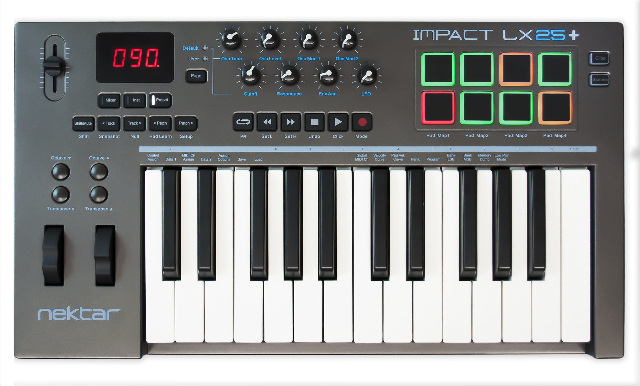NEKTAR TECHNOLOGY 25 note USB keyboard controller