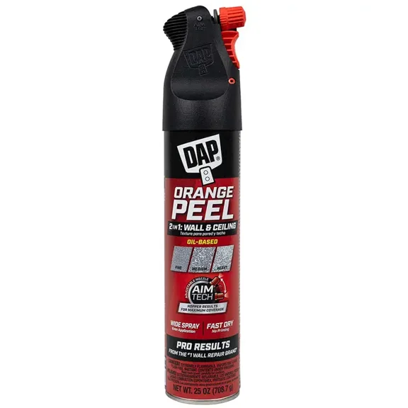 25 oz Dap 7079850006 White Texture Repair 2-in-1 Oil-Based Wall & Ceiling Spray Texture: Orange Peel