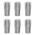 thumbnail image 1 of 25 oz. Huckleberry Grip Stainless Steel Tumblers - 10 Pack - Silver, 1 of 5