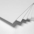 thumbnail image 1 of 25 pack- Corrugated Plastic 24x36 4mm White, 1 of 1