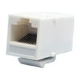 thumbnail image 1 of 25 pack Inline Coupler Keystone Jack RJ45 Female to Female Cat6/Cat5e White, 1 of 3
