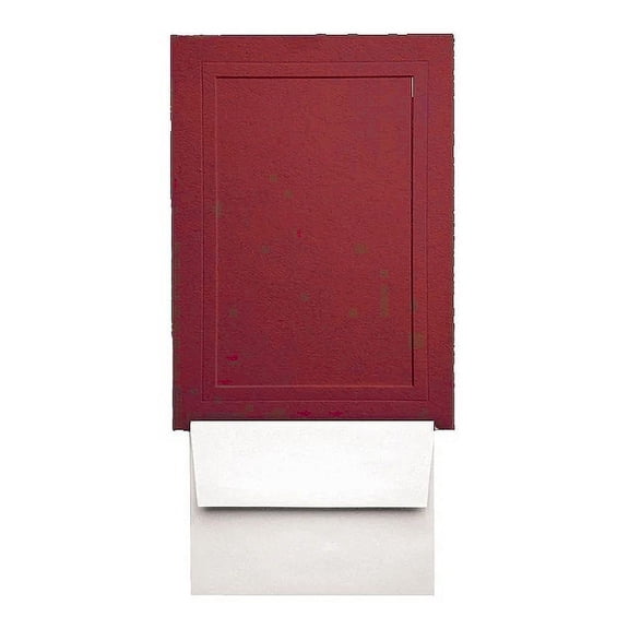 (25 pack) SCARLET 4x6 Photo Insert Card sold in 25s By TAP - 4x6