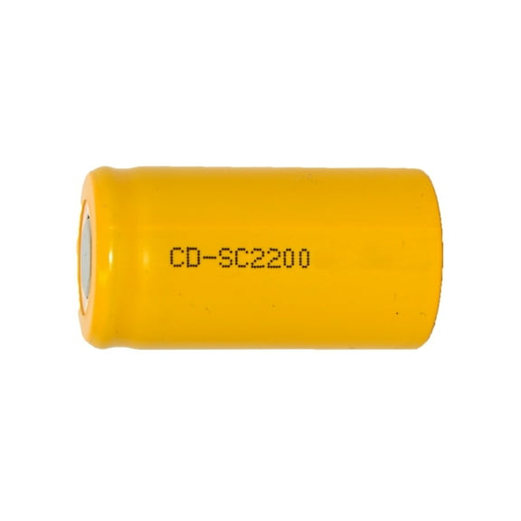 25-pack Sub C NiCd Batteries (2200 mAh)
