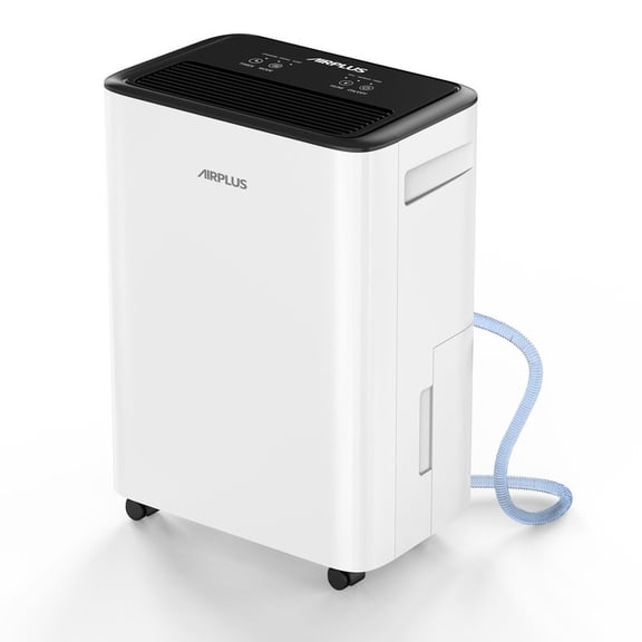 25 pt. 2500 sq. ft. Dehumidifier for Basement, Bucket, Continue Run, Auto Defrost