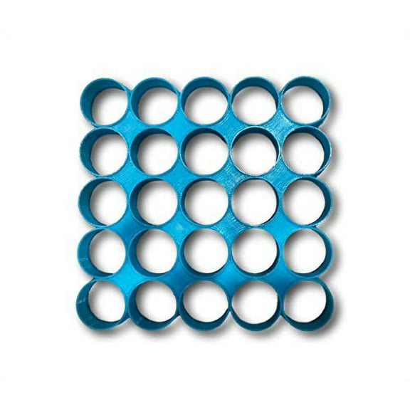 25 x 1 Circle Multicutter (5x5in)- Fast Shipping - Sharp Edges - Exceptional Quality