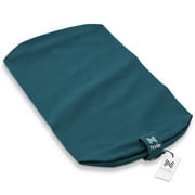 25 x 12" Organic Cotton Replacement Cover for Yoga Bolster Cushion - Teal
