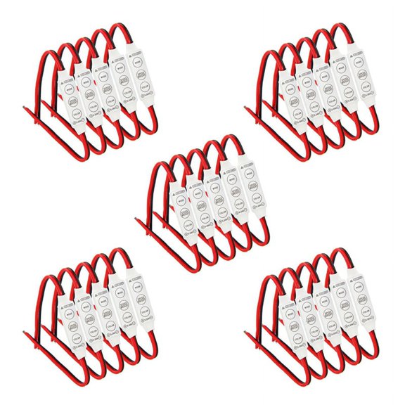 25 x 12V Wired Control Module with Strobe Flash for Car Or Household LED Strip/Bulbs
