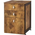 thumbnail image 1 of 25 x 17.25 x 19.25 in. File Cabinet with 3-Drawers, Natural, 1 of 1