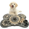 thumbnail image 1 of 25 x 17 InchesDog Snuffle Mat for Training Foraging Feeding Mat Washable Pet Puzzle Toy for Small Medium Dogs Cats Durable Material Style A, 1 of 5