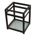thumbnail image 1 of 25 x 22 in. Console Sink Base with Glass Shelf, Oil Rubbed Bronze, 1 of 1