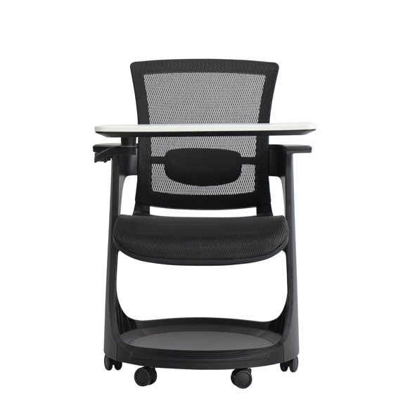25" x 25.4" x 36.8" Black Mesh Seat and Back Chair