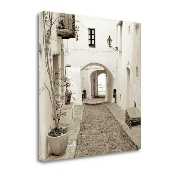 25" x 25" Espaa - 2 By Alan Blaustein - Print on Canvas Fabric Multi-Color