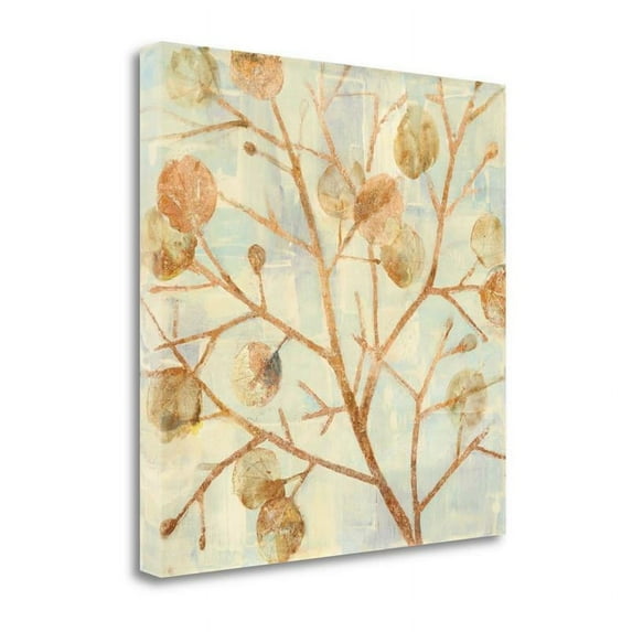 25" x 25" Shimmering II By Albena Hristova - Print on Canvas Fabric Multi-Color