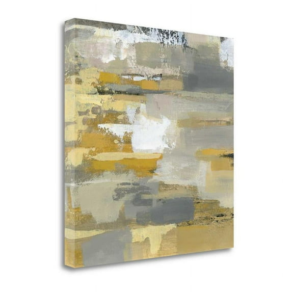 25"x25" Urban Walkway III By Silvia Vassileva Print on Canvas Fabric Multi-Color